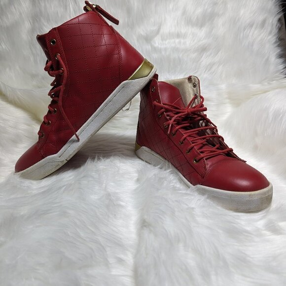 DIESEL DIAMOND - MEN'S Tango Red White Size 10 Style : Y00791 P1283-T4046 - Picture 1 of 9